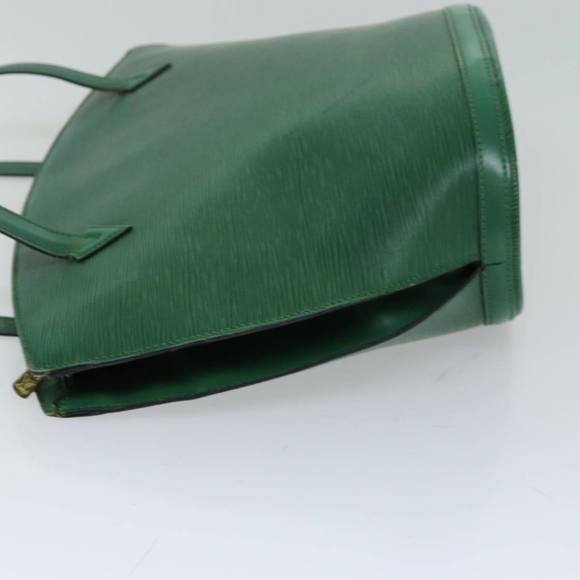 LOUIS VUITTON Epi Saint Jacques Shopping Shoulder Bag Green M52264 LV Auth 76074 - Picture 4 of 16